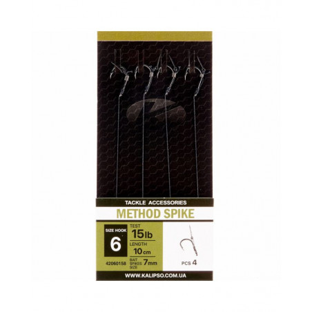 Повідець Kalipso Method spike pro 10cm №6(4)