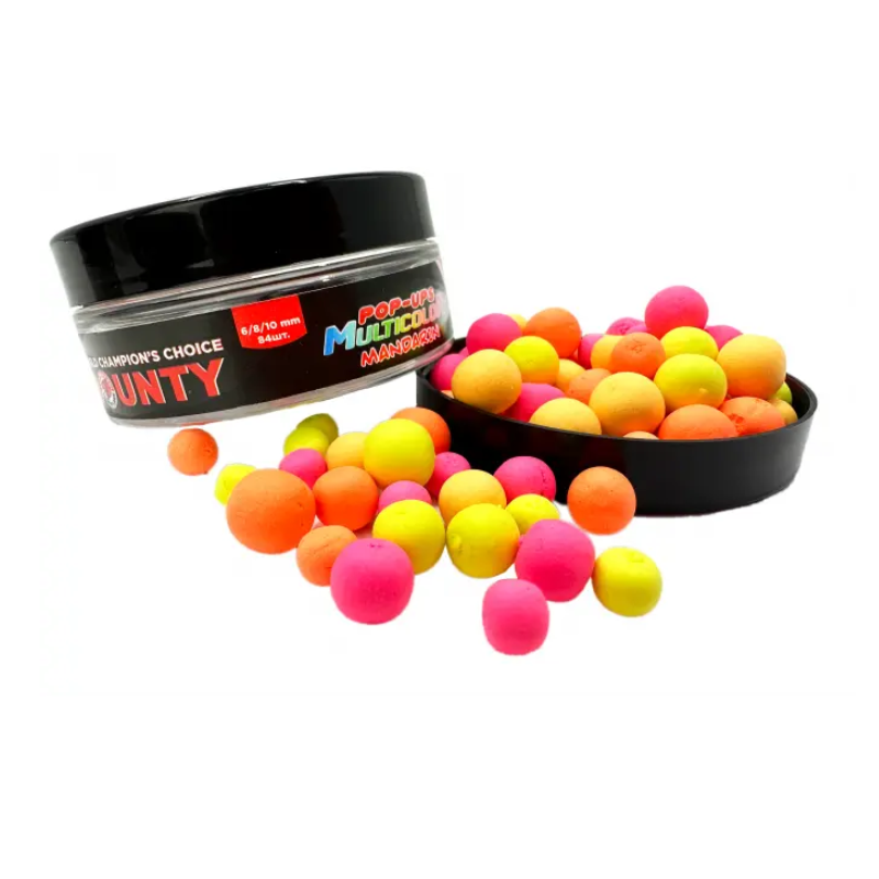 Поп-ап BOUNTY MULTICOLOR MULTISIZE MANDARIN 6/8/10 мм 84шт Поп-ап BOUNTY MULTICOLOR MULTISIZE MANDARIN 6/8/10 мм 84шт