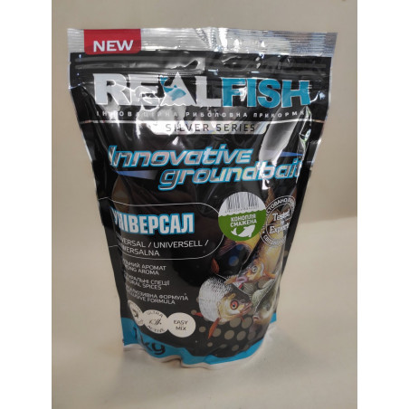 ПРИКОРМКА REALFISH "универсальная" жареная Конопля NEW!