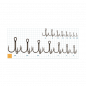 Трійник Gurza ROUND TREBLE ST-36 BC 1шт. Трійник Gurza ROUND TREBLE ST-36 BC 1шт.