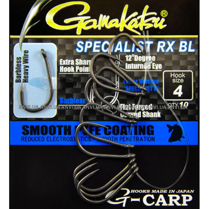 Гачок GAMAKATSU G-CARP SPECIALIST RX BL