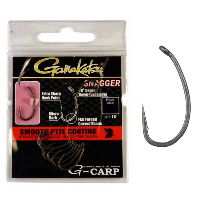 Гачок Gamakatsu G-Carp Snagger Grey