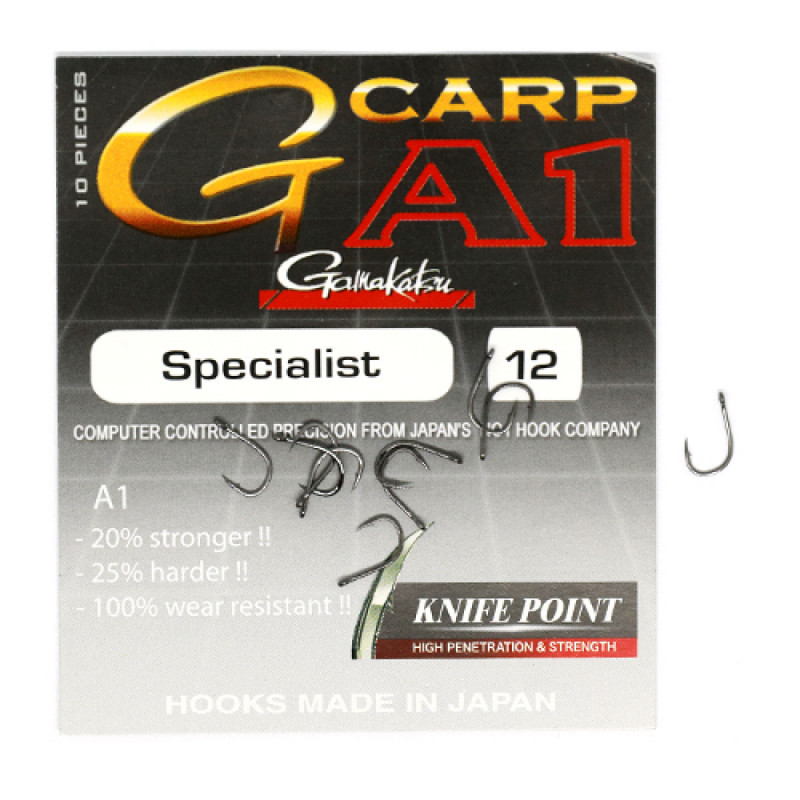 Крючок Gamakatsu G-Carp A1 Specialist