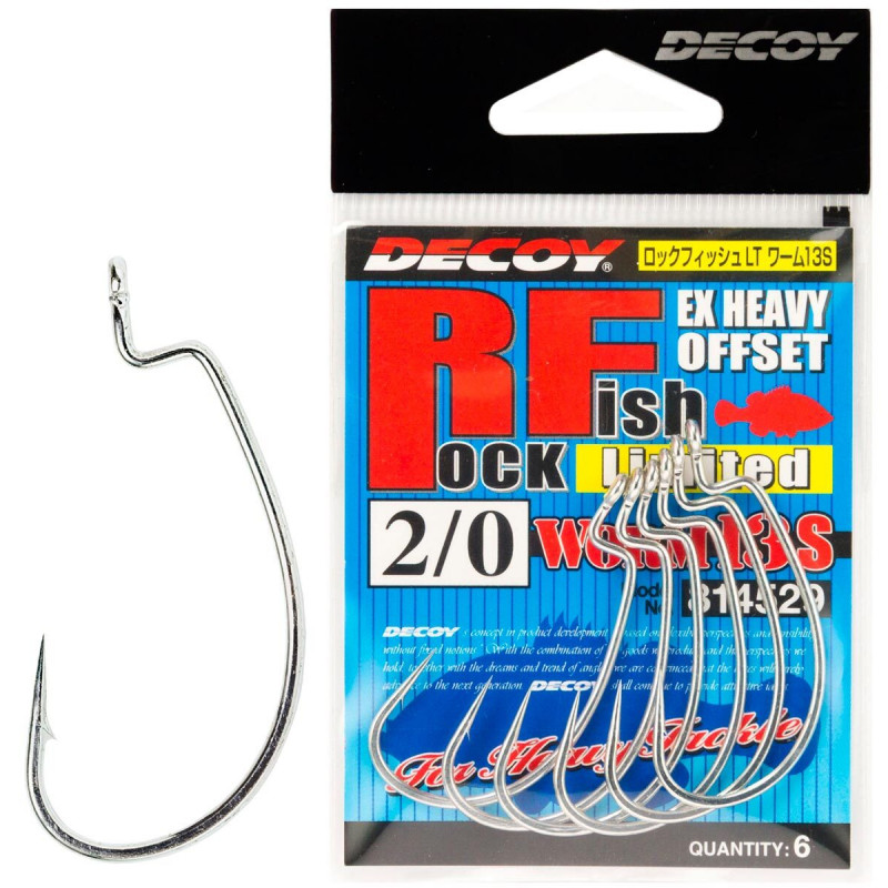 Крючок Decoy Worm13S Rock Fish Limited