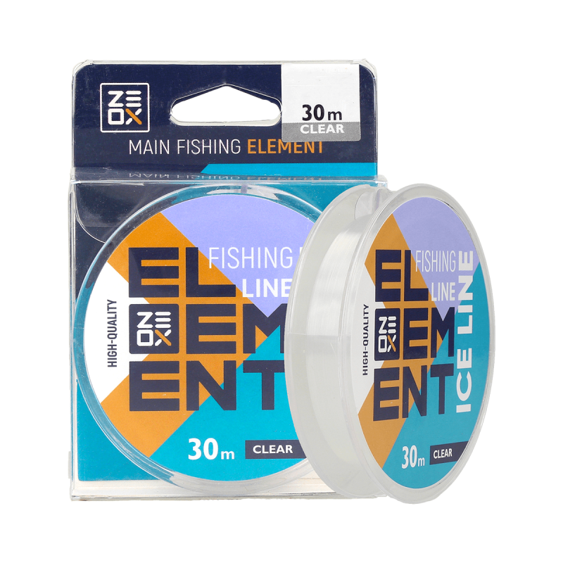 Леска ZEOX Element Ice Line 30м Clear Леска ZEOX Element Ice Line 30м Clear