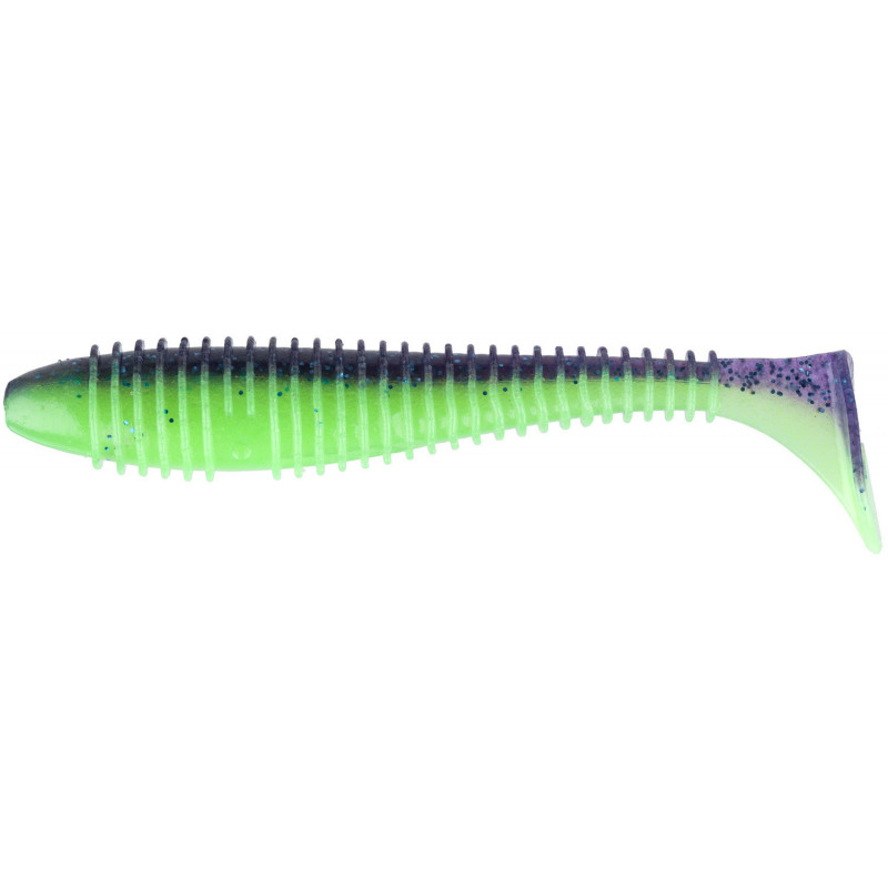 Силикон Keitech Swing Impact FAT 3.8" (6 шт/уп) pal_06 violet lime berry Силикон Keitech Swing Impact FAT 3.8" (6 шт/уп) pal_06 violet lime berry