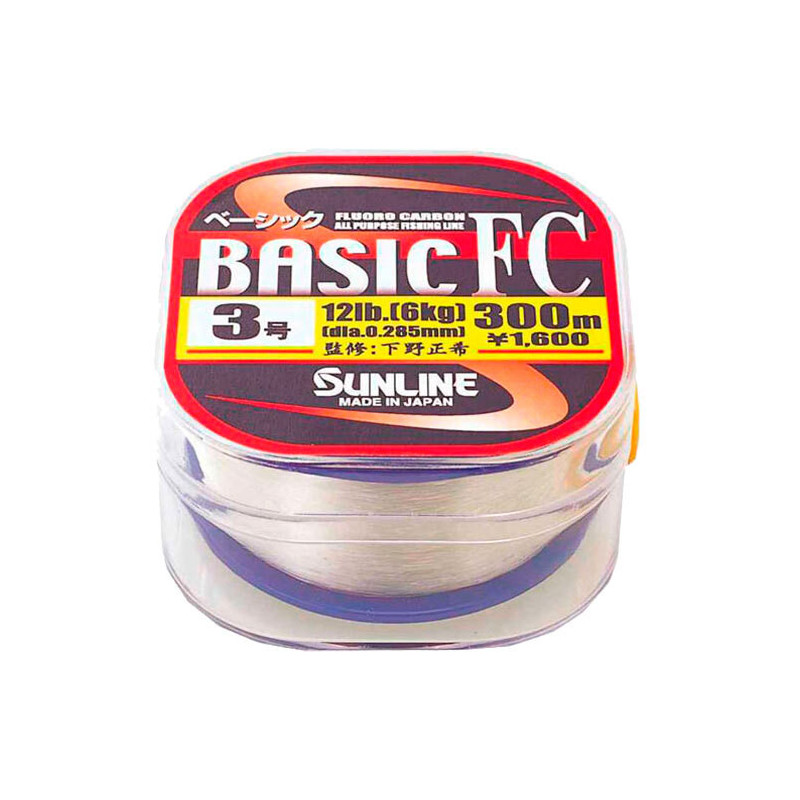 Флюорокарбон Sunline Basic FC 225м 0.37мм 5 20LB Флюорокарбон Sunline Basic FC 225м 0.37мм 5 20LB