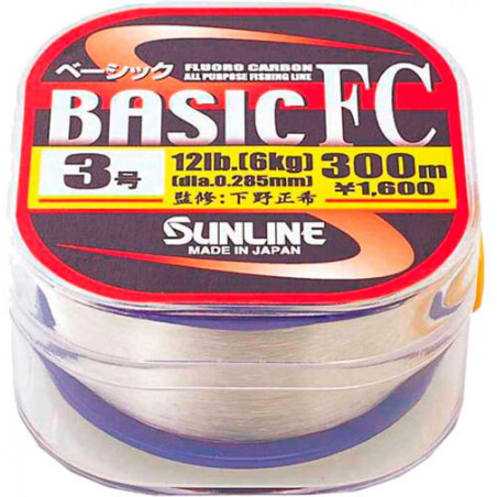 Флюорокарбон Sunline Basic FC 225м 0.37мм 5 20LB