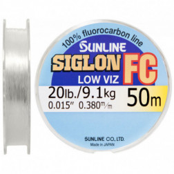 Флюорокарбон Sunline Siglon FC 50m 0.38mm 9.1kg поводковый