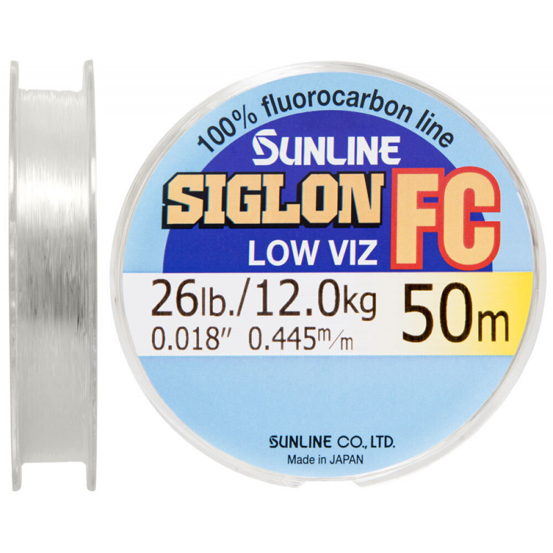 Флюорокарбон Sunline Siglon FC 50m 0.445mm 12.0kg поводковый Флюорокарбон Sunline Siglon FC 50m 0.445mm 12.0kg поводковый