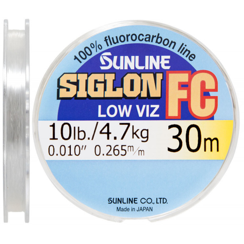 Флюорокарбон Sunline Siglon FC 30m 0.265mm 4.7kg поводковый Флюорокарбон Sunline Siglon FC 30m 0.265mm 4.7kg поводковый