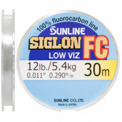 Флюорокарбон Sunline Siglon FC 30m 0.290mm 5.4kg поводковый