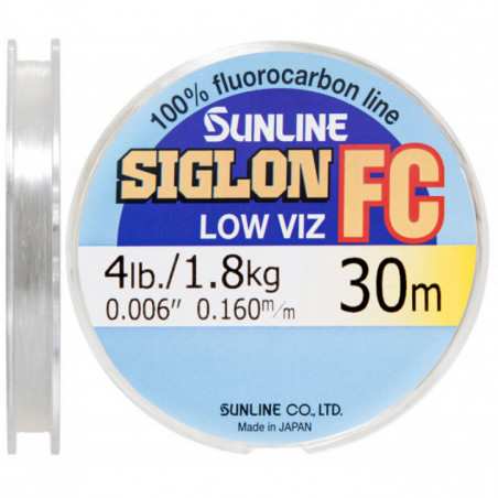 Флюорокарбон Sunline Siglon FC 30m 0.160mm 1.8kg поводковый