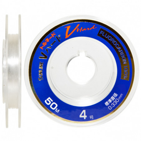 Флюорокарбон Sunline FC Tornado V Hard HG 50m 4.0/0.33mm 8.0kg