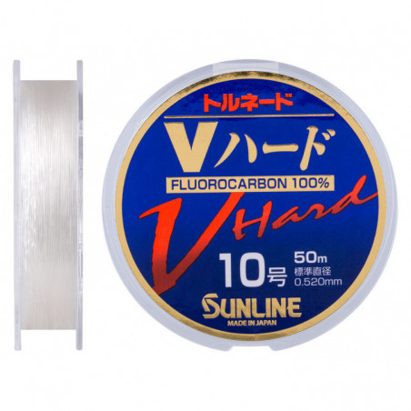 Флюорокарбон Sunline FC Tornado V Hard HG 50m 10.0/0.52mm 20.0kg